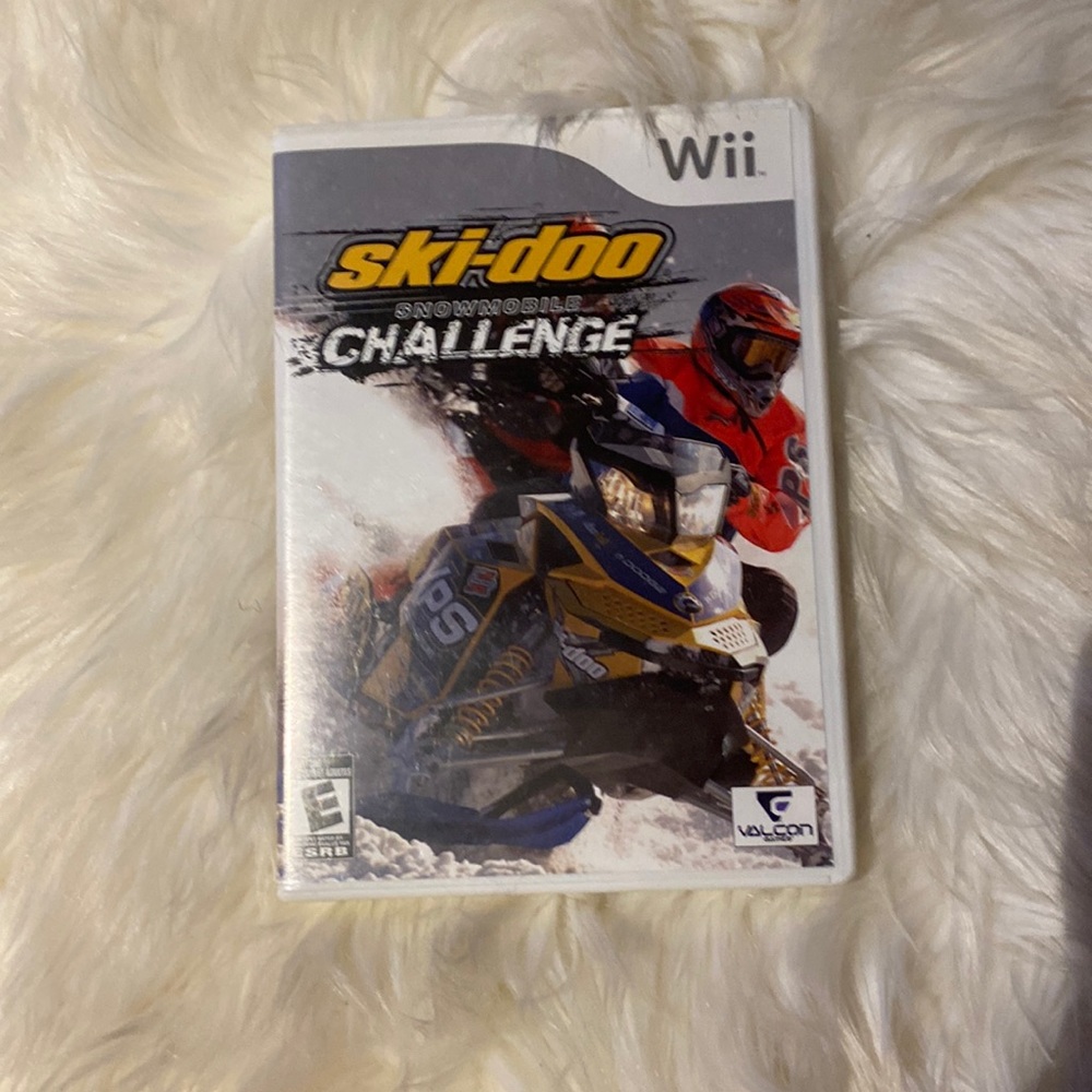 Nintendo Wii Video Game Ski-doo challenge